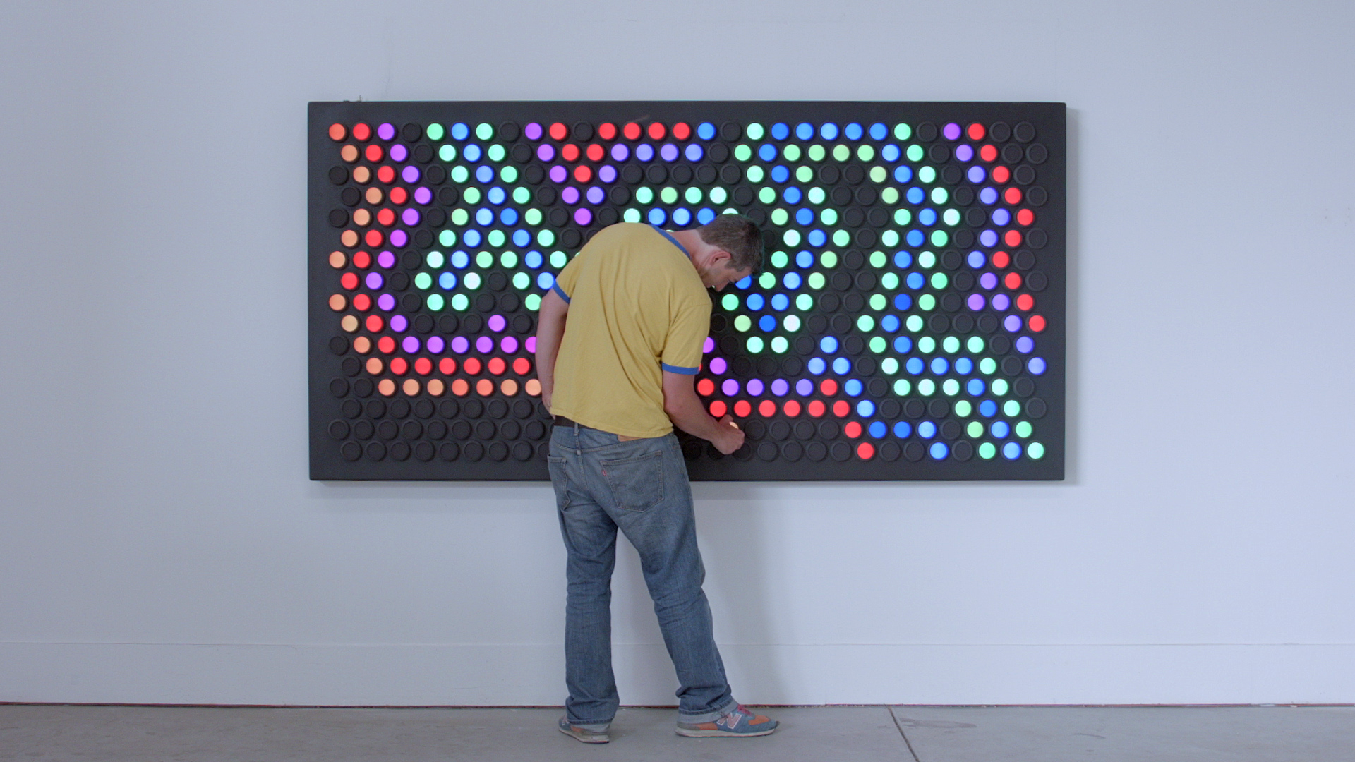 lite brite wall